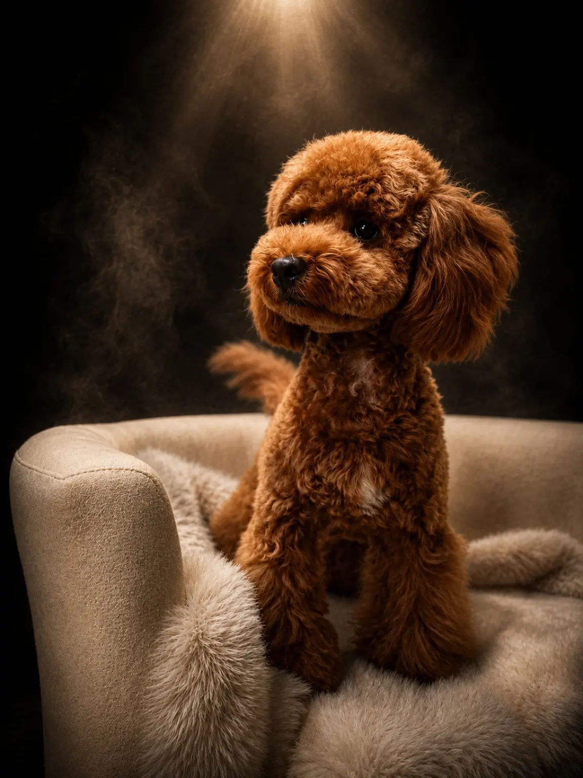Caniche · Santa Pelu Effect